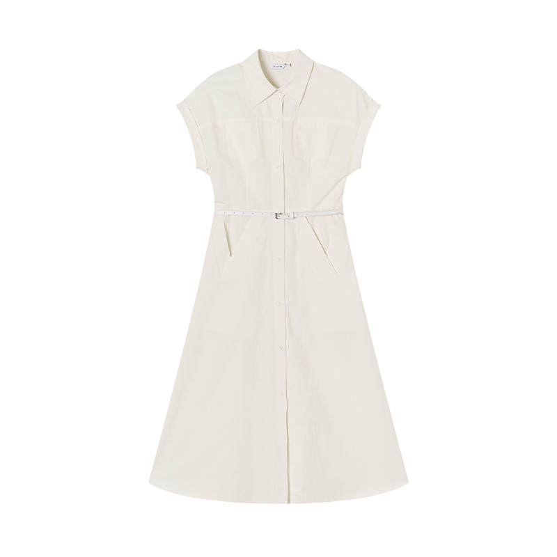 XIANGYING Short Sleeved Dress Women's