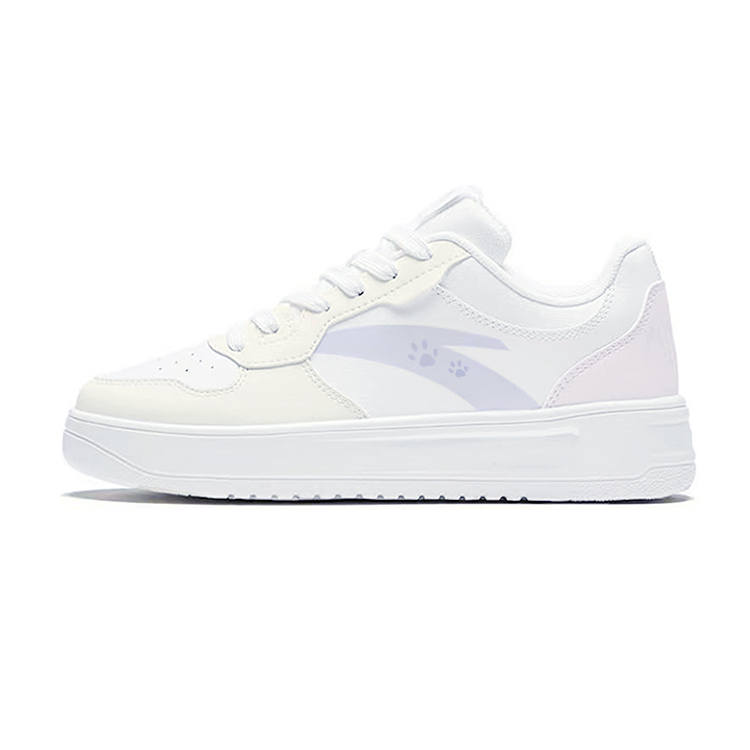 Anta Easy Synthetic Leather Cushioning Slip Resistant Low top Skateboard Shoes Unisex
