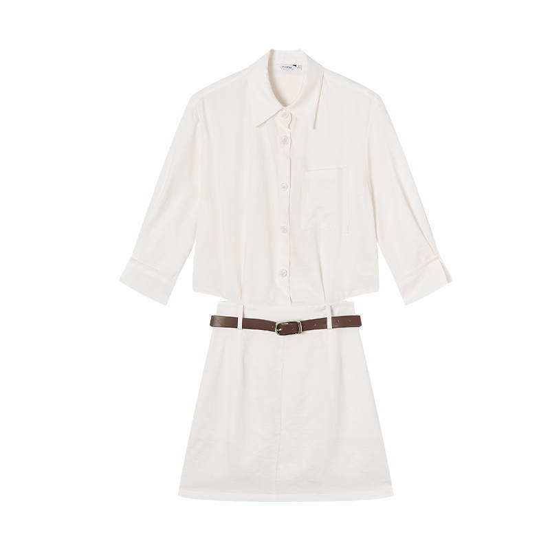 XIANGYING Long Sleeved Dress Women's