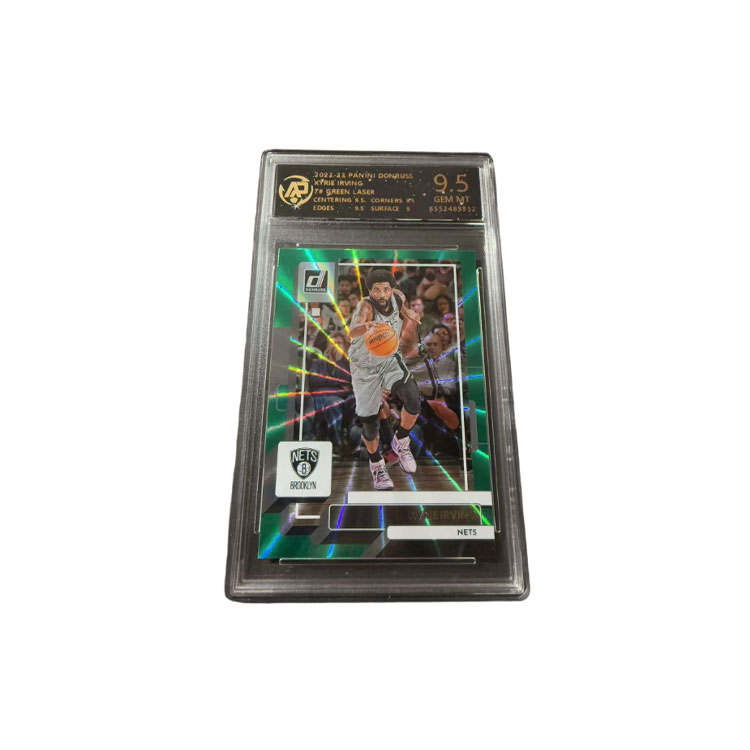 PANINI PANINI Donruss Nets, Kyrie, Irving, Green Light Fold, Strong Offensive, High Scoring Graded Cards 1 Pc