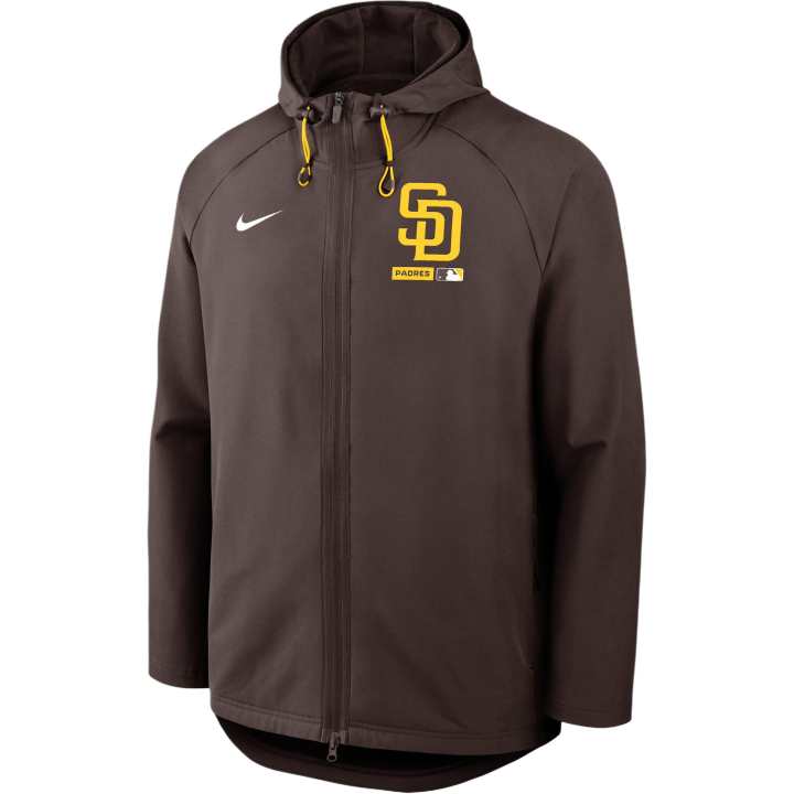 Nike Nike San Diego Padres Authentic Collection Men's Nike Therma-FIT Mlb Full-Zip Hooded Jacket