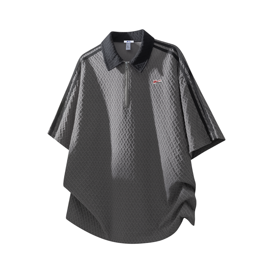 WARRIOR WARRIOR Polo Shirts Unisex Lapel Moderate Straight Fit