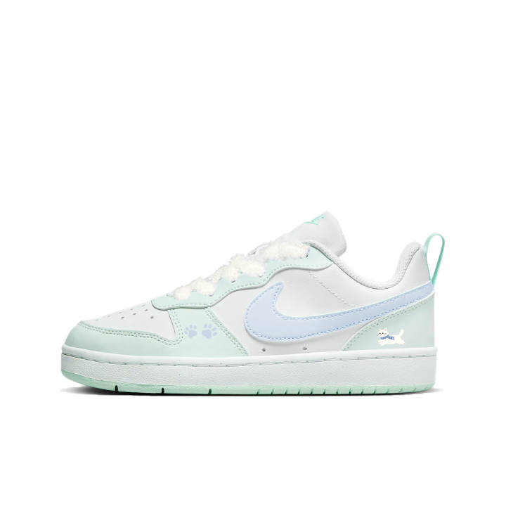 Nike Nike Court Borough Low top Kids' Skateboarding Shoes Mint Blue Teenagers