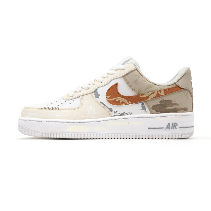 Nike Nike Air Force 1 Deep Autumn Ash Leaves Low top Skateboard Shoes Unisex