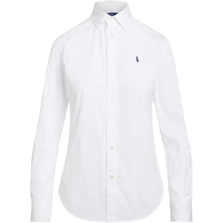 Polo Ralph Lauren SS25 Shirt Classic Version Women's White