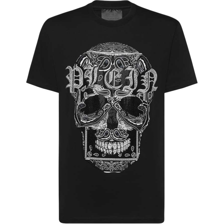 Philipp Plein Paisley Skull T-shirt