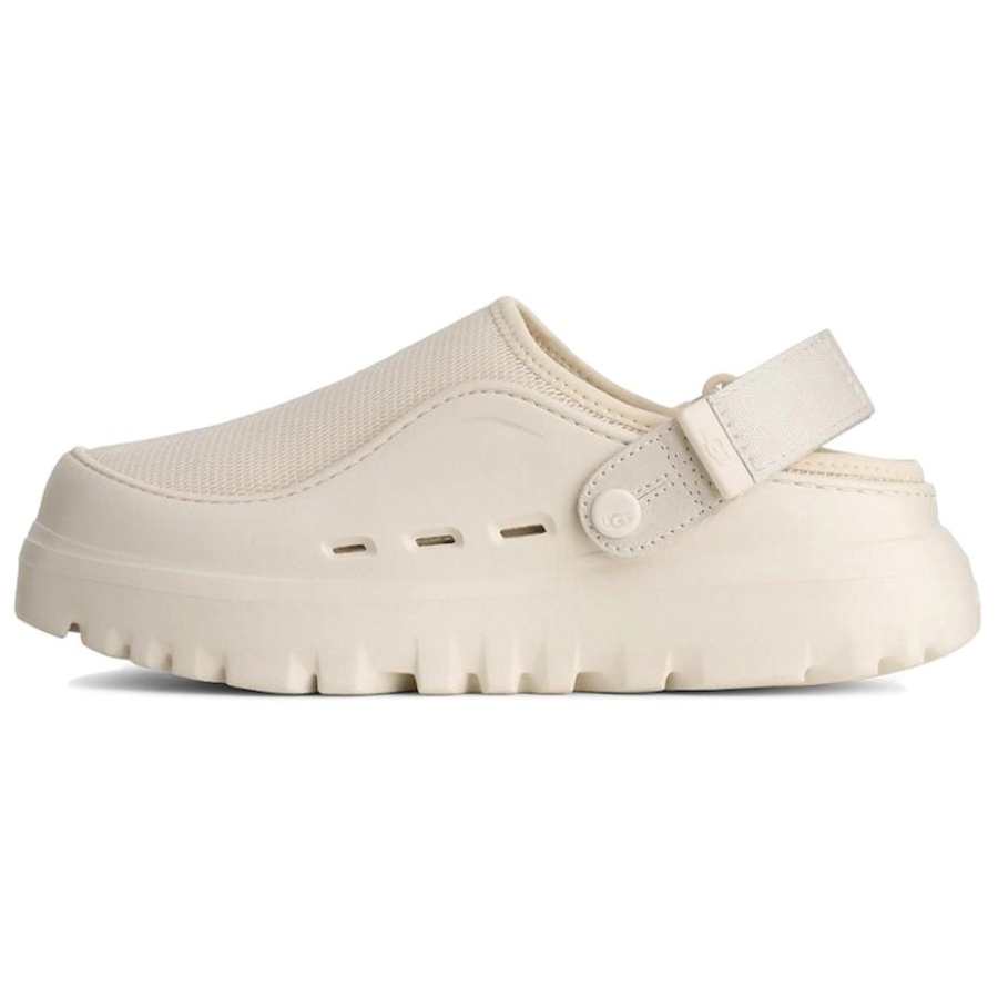 UGG UGG PeakMod Jasmine Breathable Low top Casual Shoes Unisex Ecru