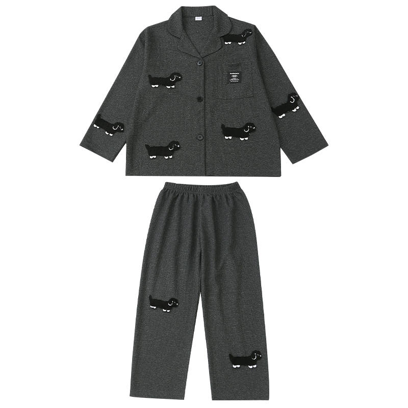 Lanza Loungewear Set Dark Gray Kids'