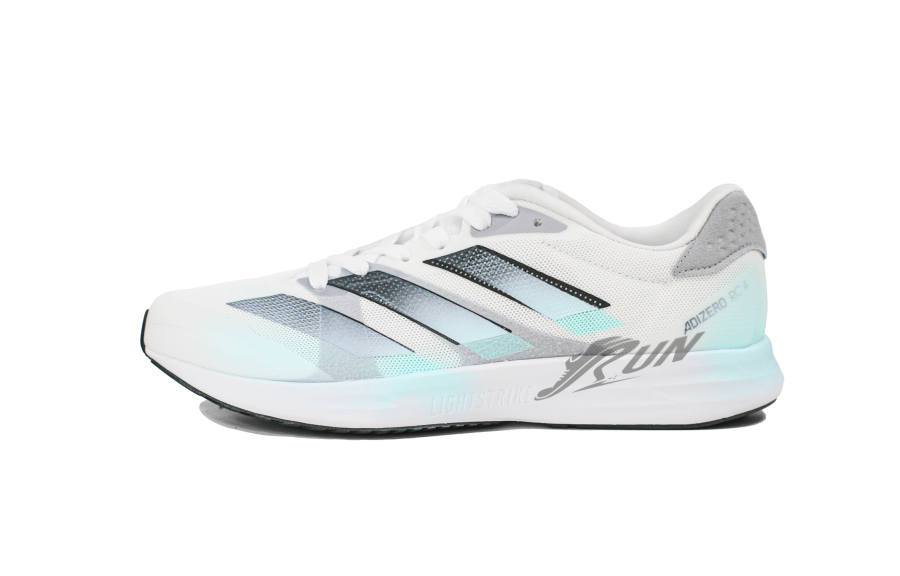 Adidas Adidas Adizero RC 4 Cushioning Breathable Low top Casual Training Running Shoes Unisex White