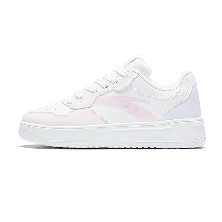 Anta Easy Synthetic Leather Cushioning Slip Resistant Low top Skateboard Shoes Unisex