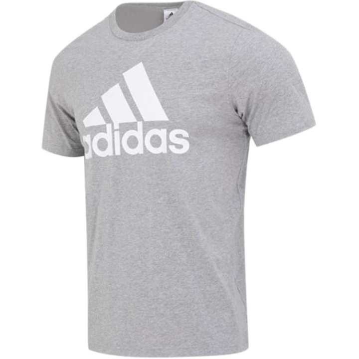 Adidas Adidas Set-in Sleeve T-Shirt Men's Gray