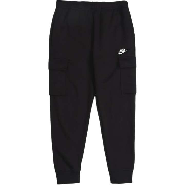 Nike Nike Sportswear Fleece Lined Thermal Sports Sweatpants Cargo Pants Men's Black