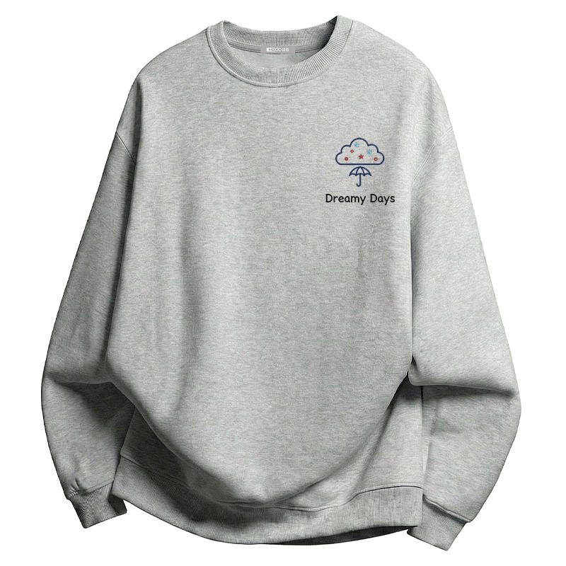 Hodo Sweatshirts Unisex Crew Neck Moderate Regular