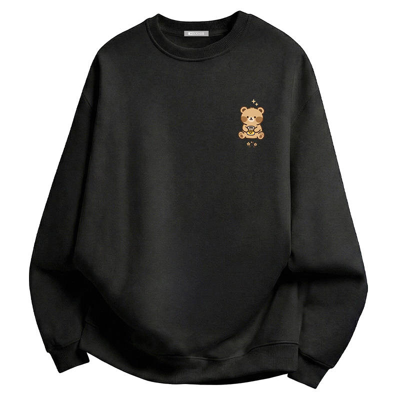 Hodo Sweatshirts Unisex Crew Neck Moderate Regular