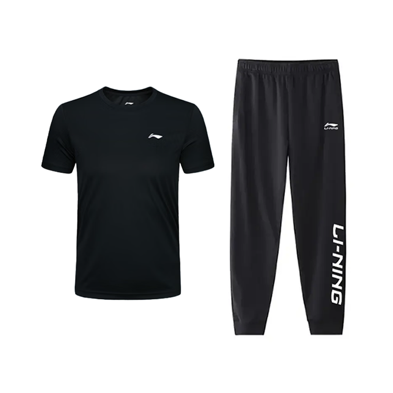 Li-Ning Li Ning Casual Sportswear Unisex Standard Black+Black