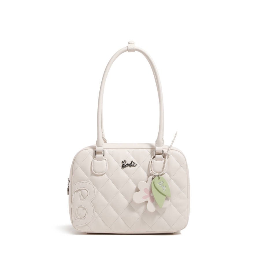 Barbie Synthetic Leather Shoulder Bag Regular Women's Multicolor