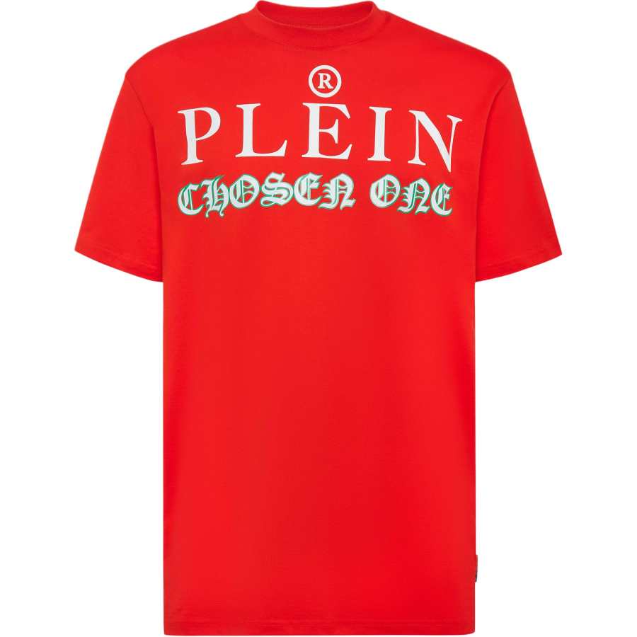 Philipp Plein logo-print detail T-shirt