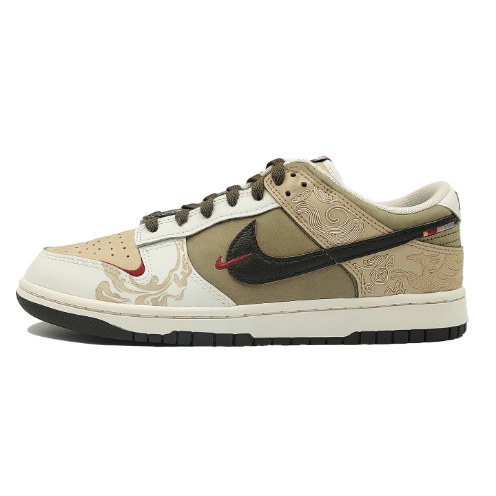 Nike Nike ⻢ 「 」 Skateboard Shoes Men's Low Top Beige, Red, Black, White