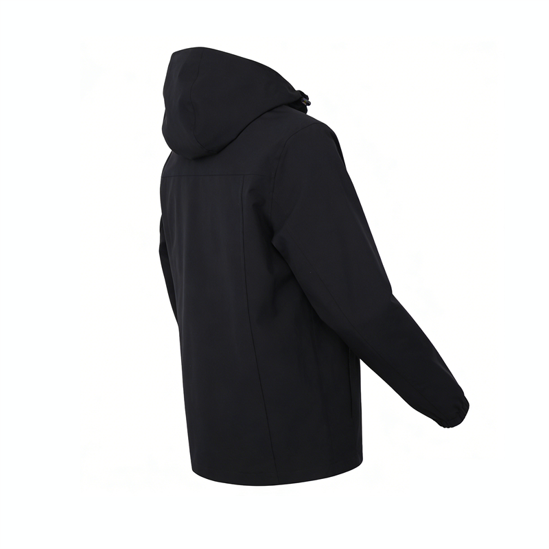 Li-Ning Li Ning Trench Coats Men's Black Hooded Non Detachable Moderate