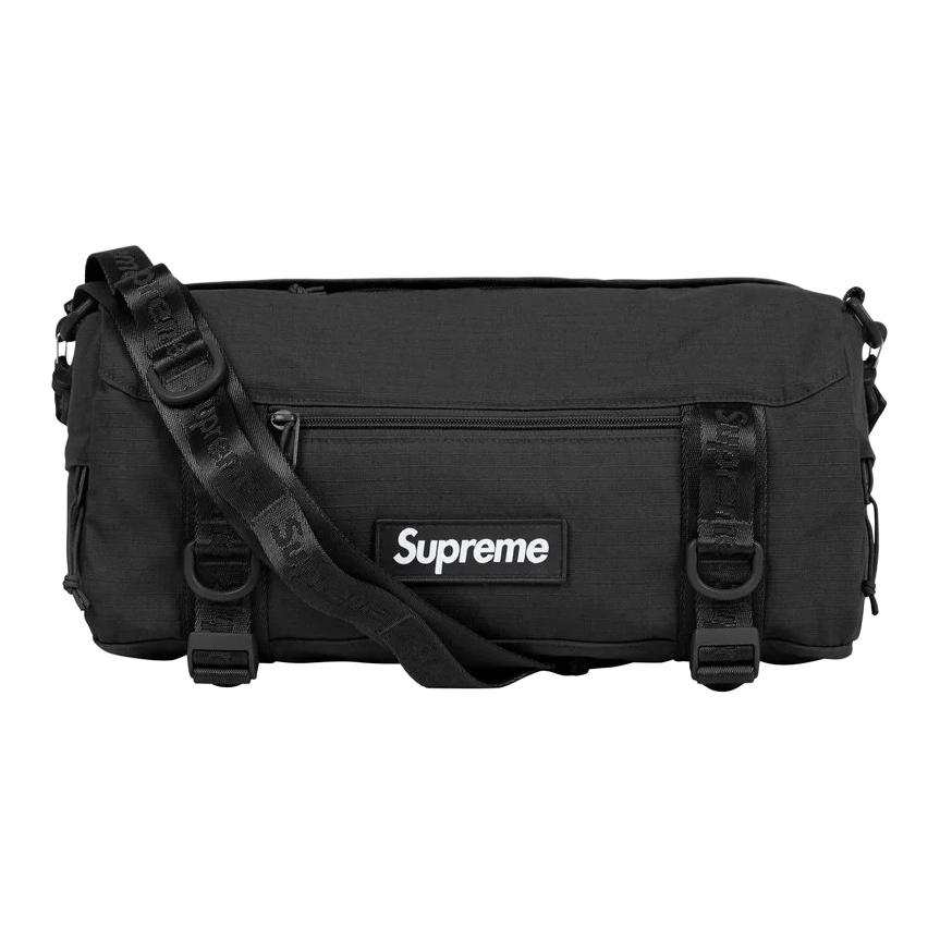 Supreme Supreme Cordura® Cotton Blend Tear Resistant Fabric Shoulder Bag Unisex Black