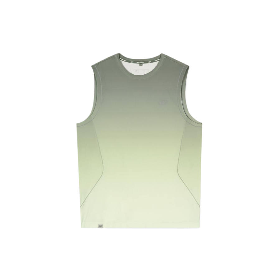 New Balance New Balance Tank Tops Unisex Light Khaki Crew Neck Moderate Straight Fit
