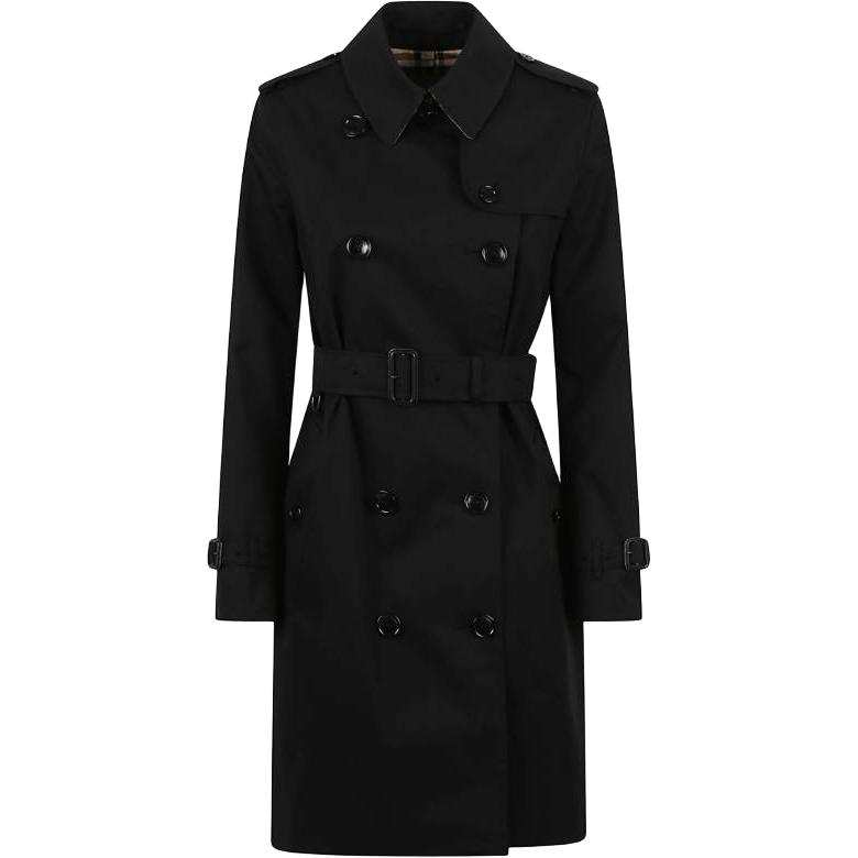 Burberry Double Breasted Belted Trench Coat