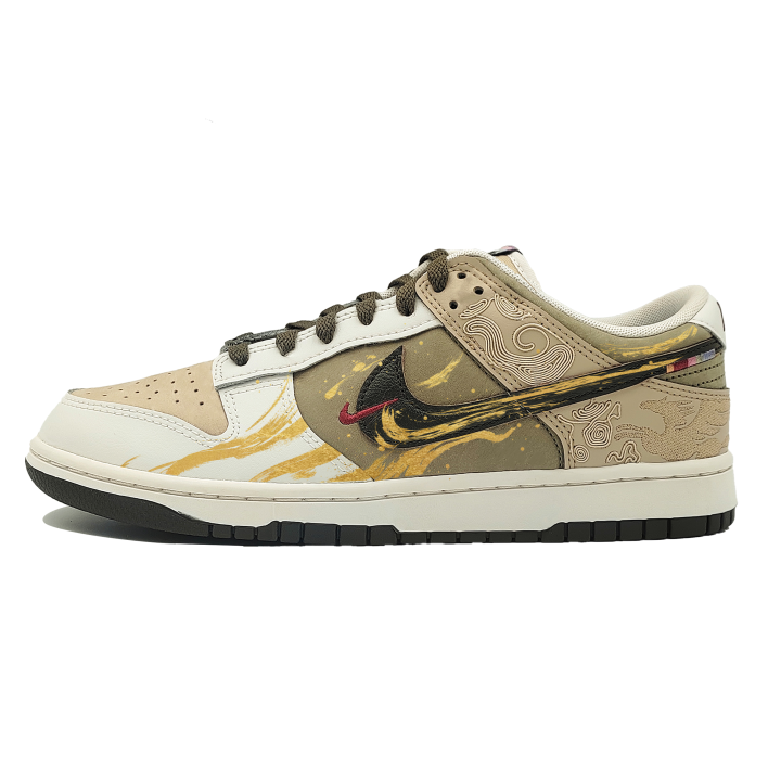 Nike Nike ⻢ 「 」 Skateboard Shoes Men's Low Top Beige, Black, White
