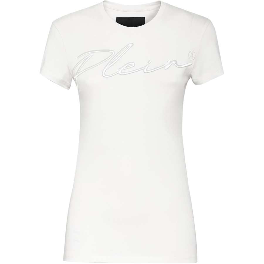 Philipp Plein embroidered-logo cotton T-shirt