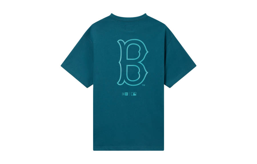 New Era T Shirts Unisex Green Crew Neck Moderate