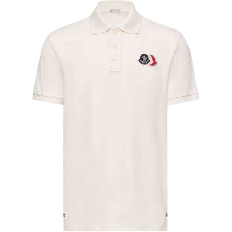 Moncler Logo Patch Short-Sleeved Polo Shirt