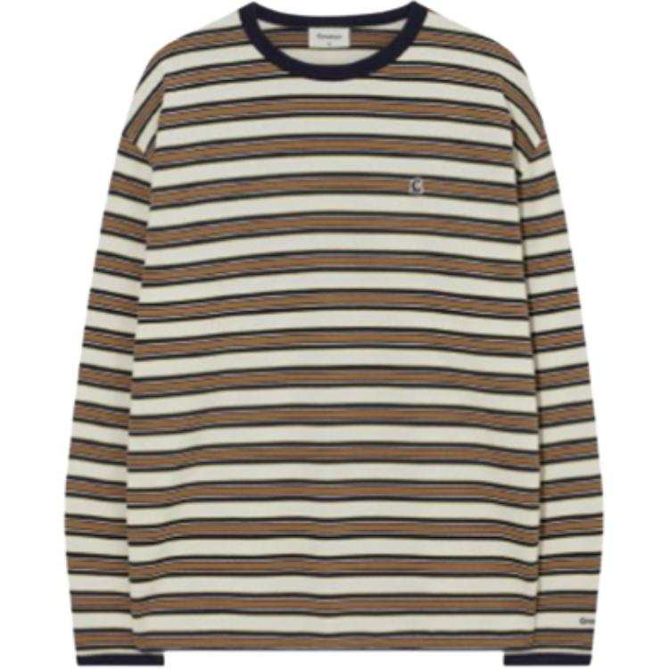 COVERNAT T Shirts Women's Beige Crew Neck