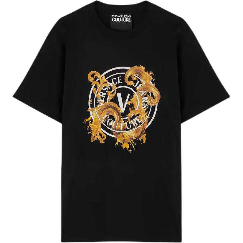 Versace Jeans Couture Baroque Logo T-Shirt