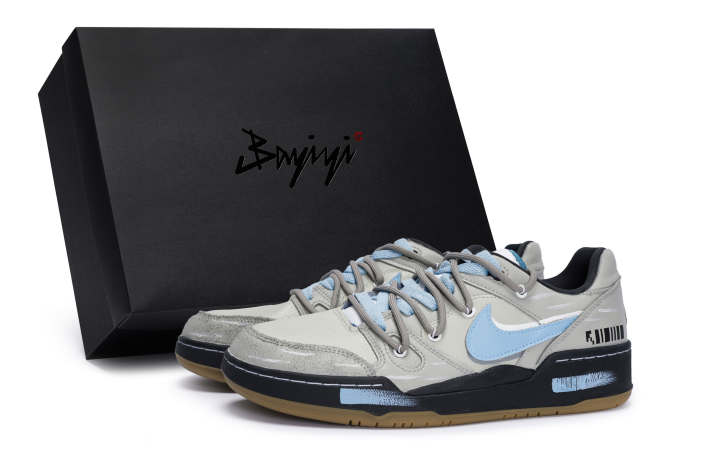 Nike Nike Full Force 811 Manufacturing, Cloudy Autumn Sky Blue, Special Shoe Box Slip Resistant Abrasion Resistant Low top