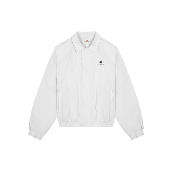 New Balance New Balance Jackets Men's Light Gray Lapel Moderate Pilot