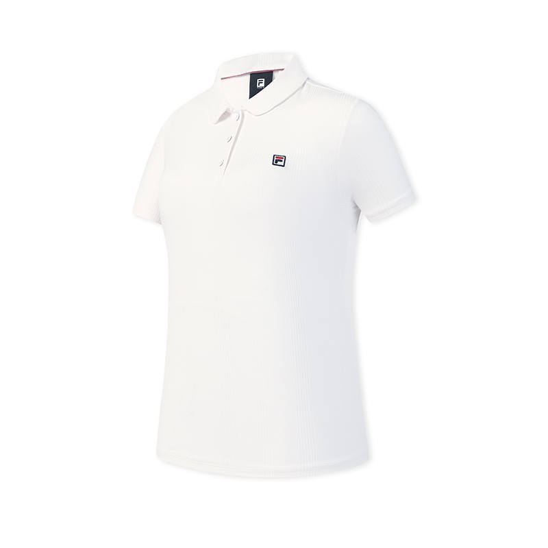 FILA Tennis Polo Shirt Women's Cloud White
