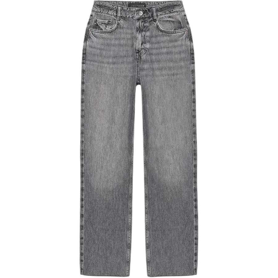 ZARA Jeans Women's Gray Moderate Straight Fit Pants