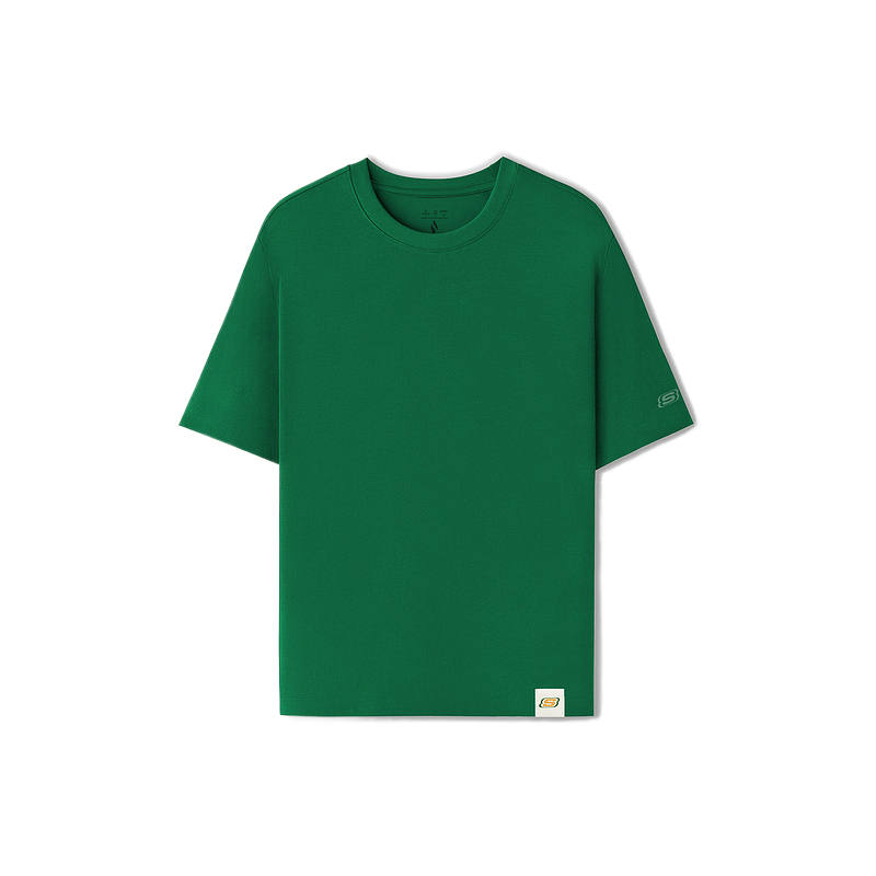 Skechers T Shirts Unisex Evergreen/001Z Crew Neck Moderate