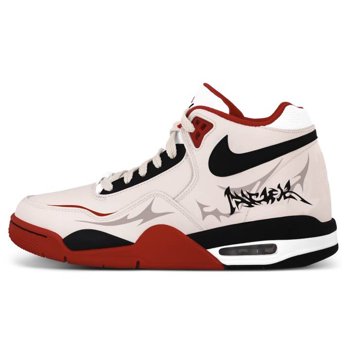 Nike Nike Flight Legacy Street Nightfall Synthetic Leather Cushioning Abrasion Resistant Slip Resistant Mid top