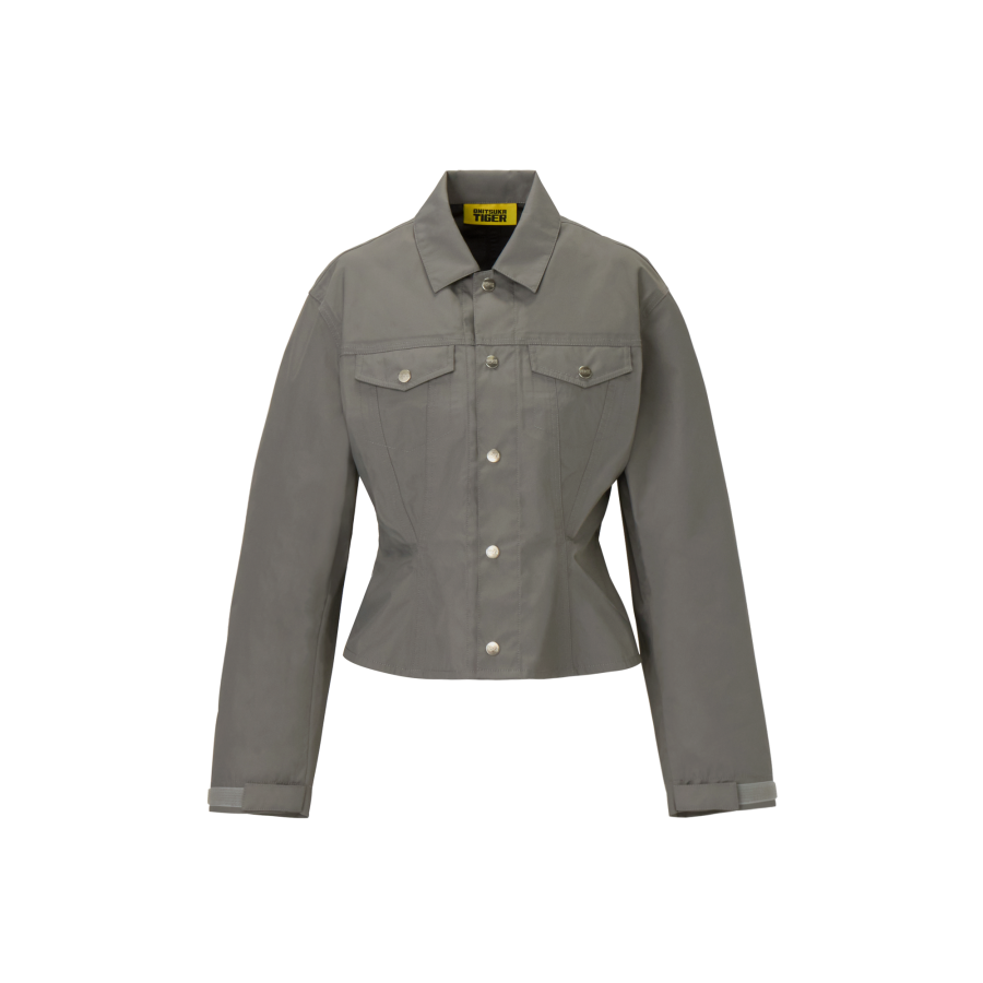 Onitsuka Tiger SS26 WS JACKET Women's Gray