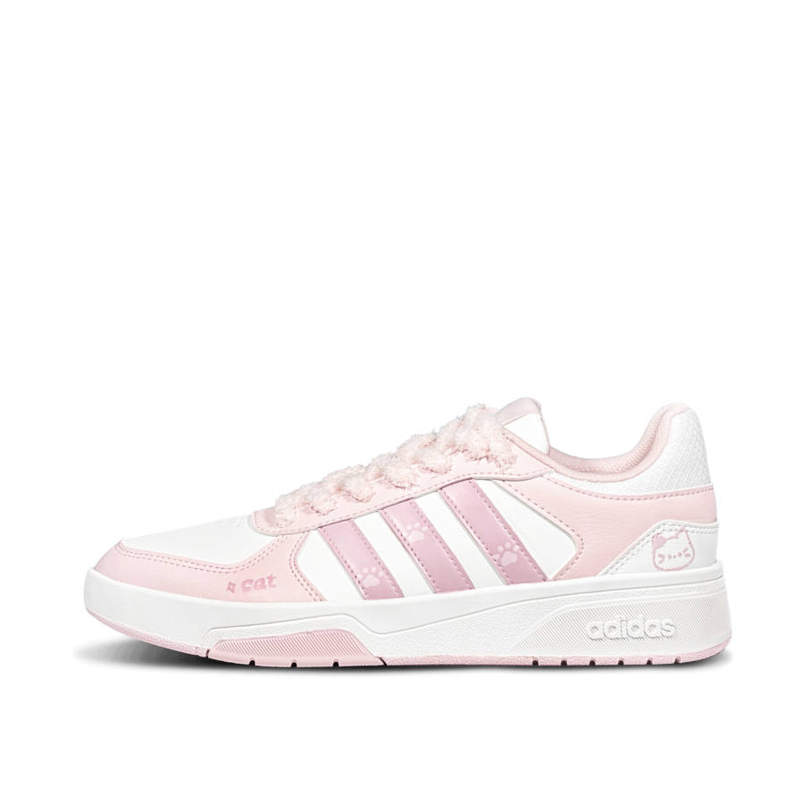 Adidas Adidas COURTBEAT Powdered Claw Milk Cake Low top Skateboard Shoes Unisex Pink White