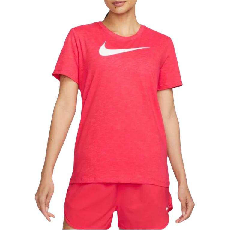 Nike Nike Swoosh T Shirts Women's Red Crew Neck