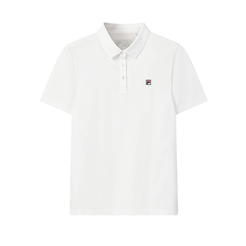 FILA Heritage Polo Shirt Women's Standard White
