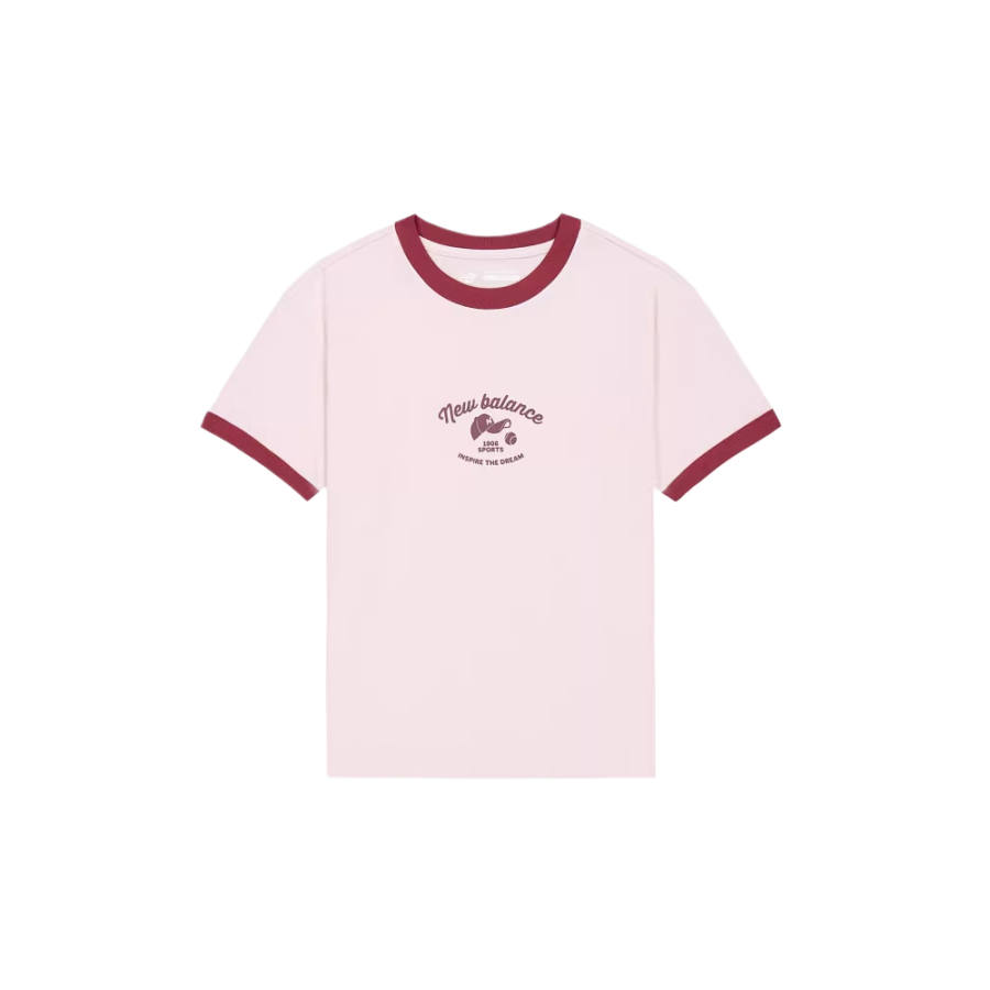 New Balance New Balance Kids T Shirts Crew Neck Moderate