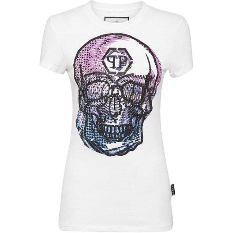 PHILIPP PLEIN 【Best of: Promotions】crystal-embellished skull-print T-shirt