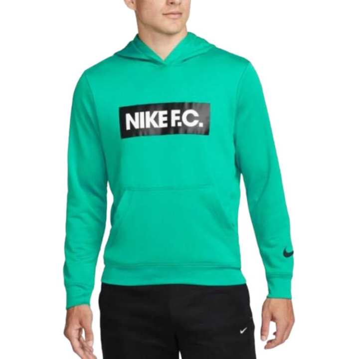 Nike Nike FC Sweatshirts Men's Green Hooded Moderate