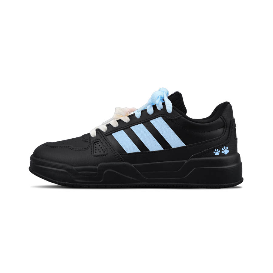 Adidas Adidas LITE BALLER Dark Blue Cat Language Abrasion Resistant Lightweight Slip Resistant Low top Skateboard Shoes Unisex