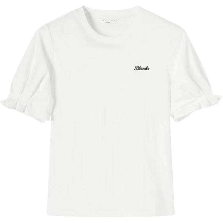 Tonlion Puff Sleeve T Shirt Women's