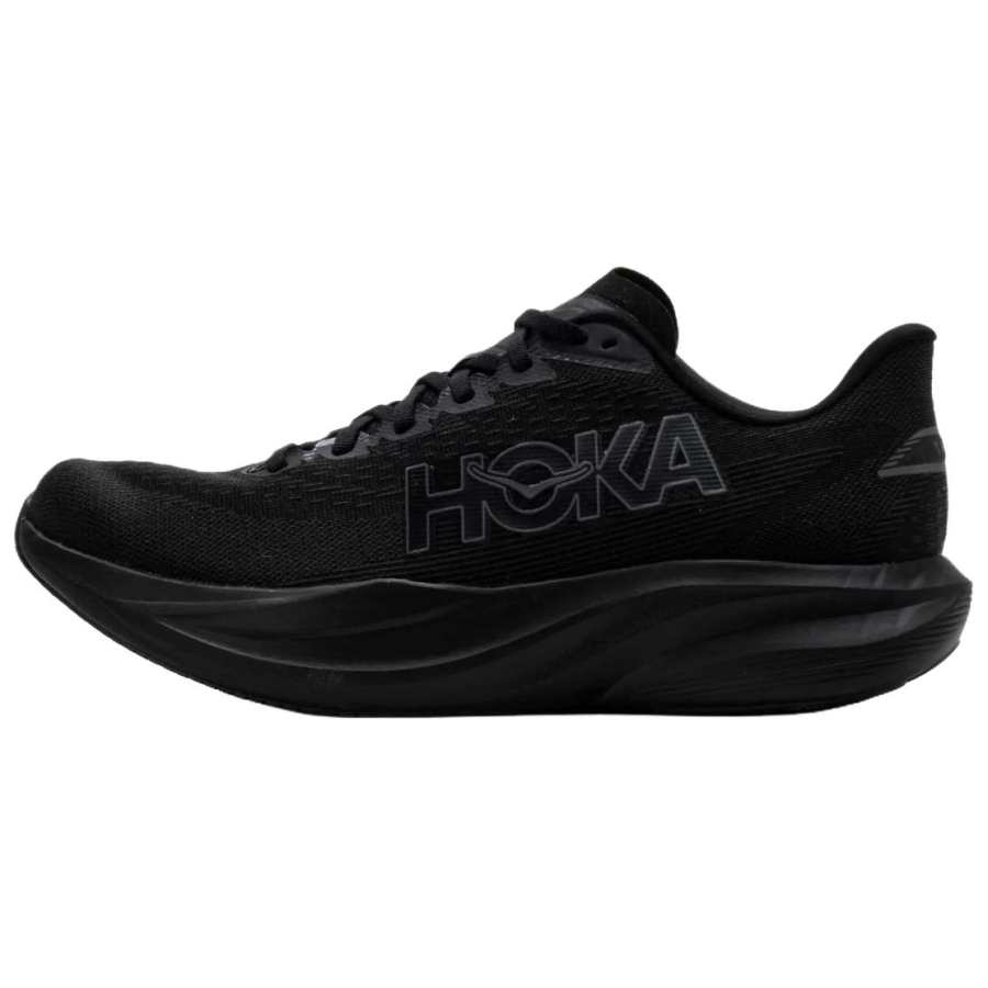 HOKA ONE ONE MACH 7 Abrasion Resistant Breathable Support Running Shoes Women's Black