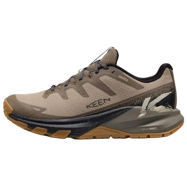 Keen Targhee Waterproof And Breathable Lightweight Rebound Mountaineering Hiking Shoes Men's Brown