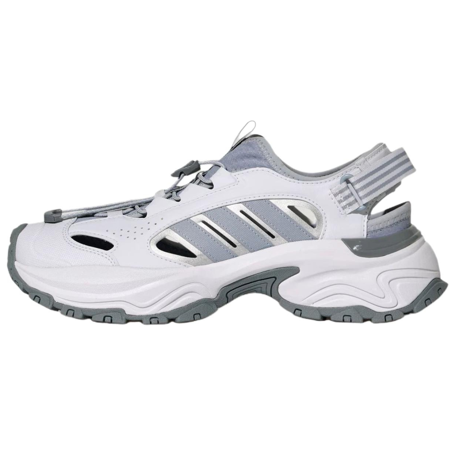Adidas Adidas SNEAKER SANDAL Textile, Synthetic Leather Slip Resistant Rebound River Trekking Shoes Unisex White Gray